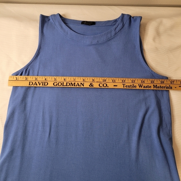 J. Jill Wearever Collection Blue Shift Dress sz XS - Picture 4 of 7